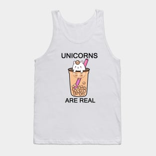 Boba Unicorns Are Real! Tank Top